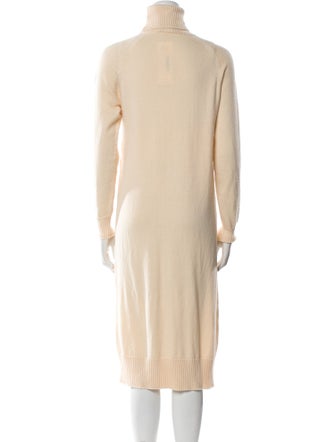 Max Mara Turtleneck Midi Length Dress