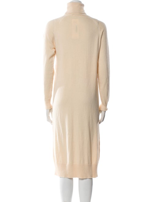Max Mara Turtleneck Midi Length Dress