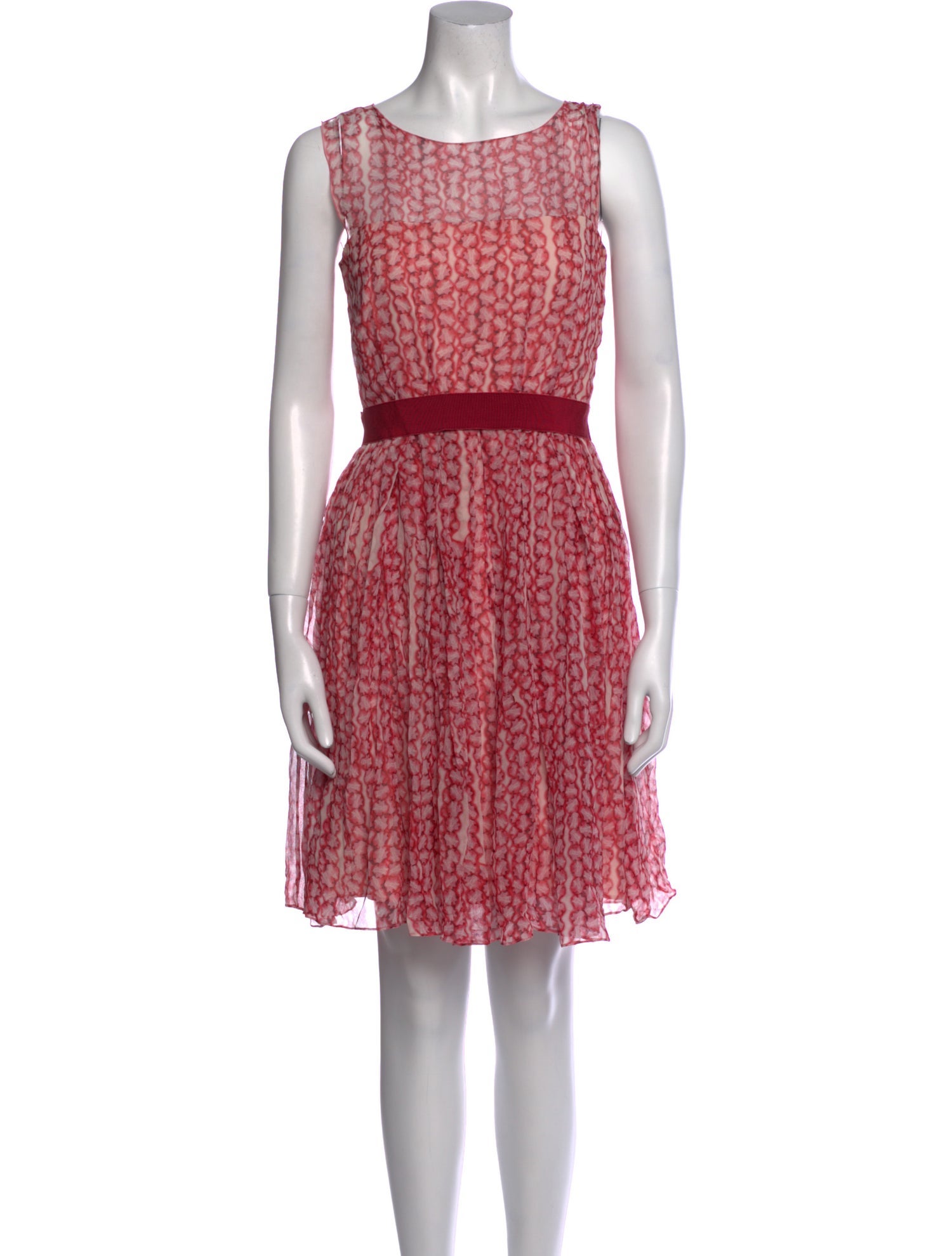 Max Mara Printed Mini Dress