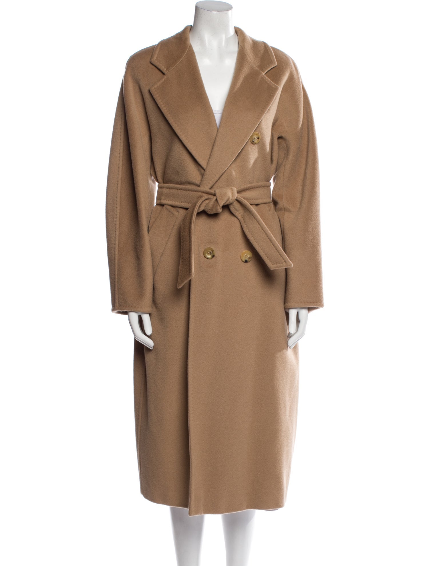 Max Mara Virgin Wool Trench Coat