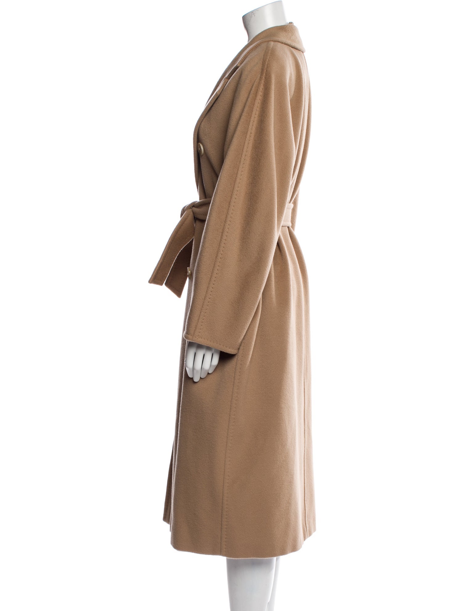 Max Mara Virgin Wool Trench Coat