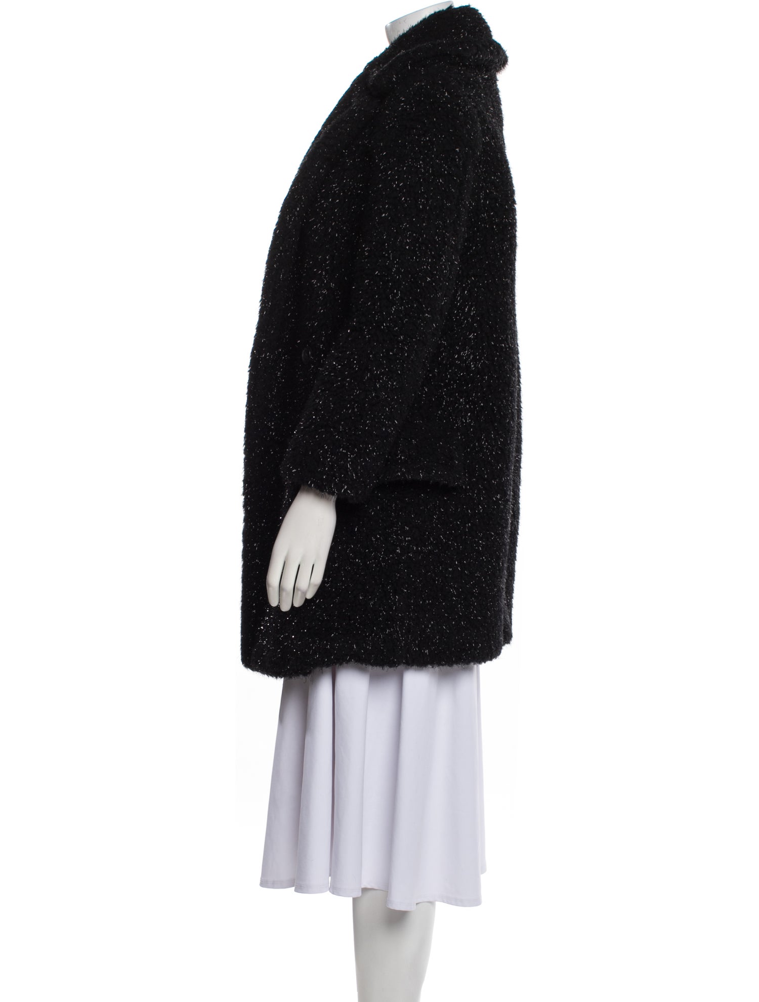 Max Mara Faux Fur Coat