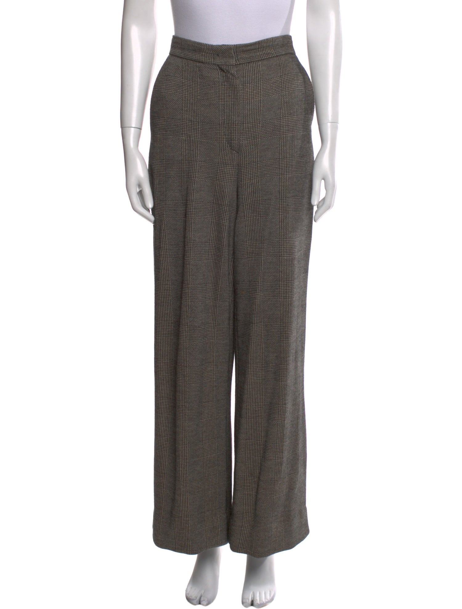 Max Mara Virgin Wool Wide Leg Pants