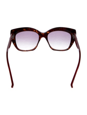 Max Mara Oversize Gradient Sunglasses