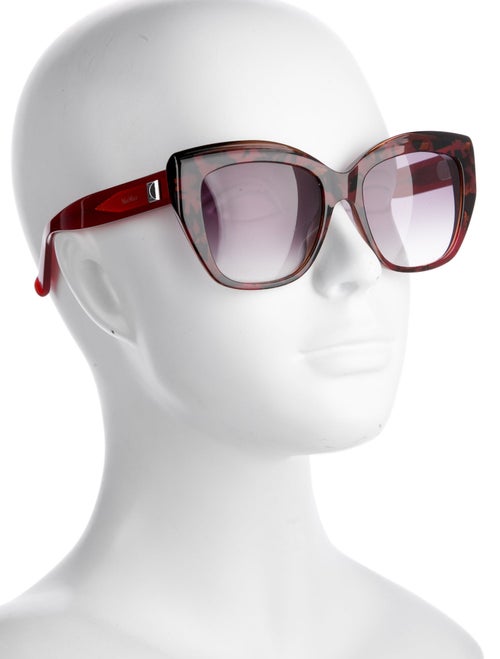 Max Mara Oversize Gradient Sunglasses