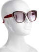 Max Mara Oversize Gradient Sunglasses