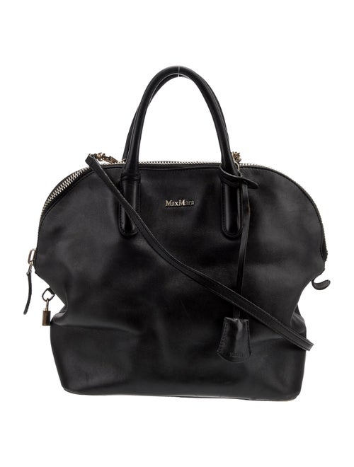 Max Mara Leather Top Handle Bag
