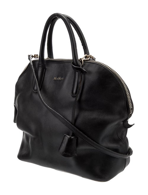 Max Mara Leather Top Handle Bag