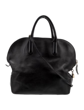 Max Mara Leather Top Handle Bag