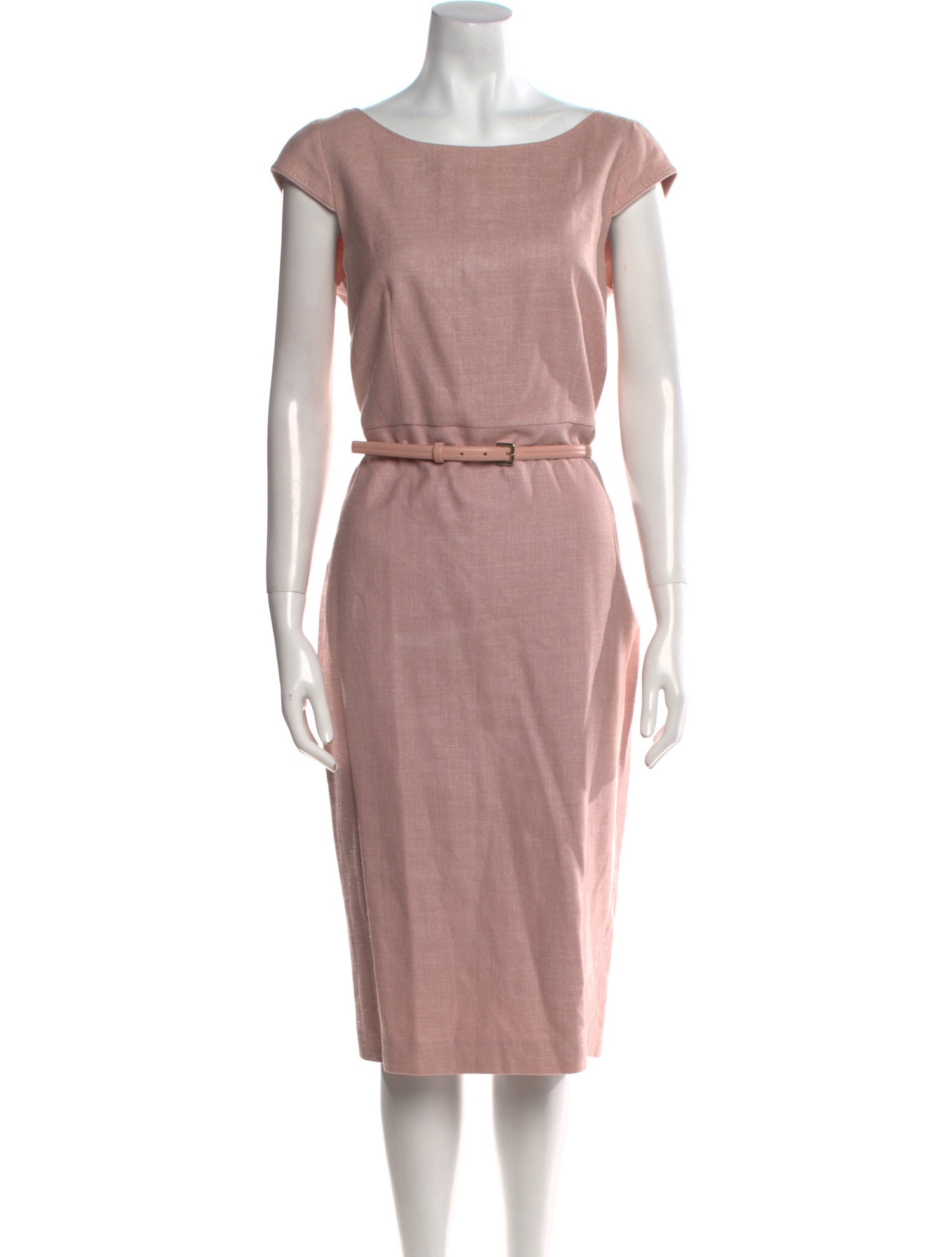 Max Mara Silk Midi Length Dress