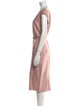 Max Mara Silk Midi Length Dress