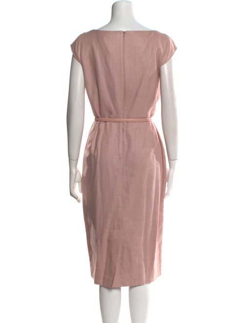 Max Mara Silk Midi Length Dress