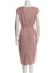 Max Mara Silk Midi Length Dress