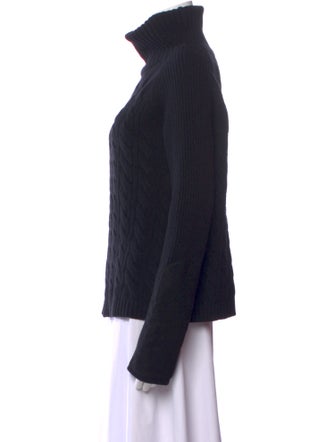 Max Mara Virgin Wool Turtleneck Sweater
