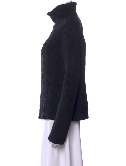 Max Mara Virgin Wool Turtleneck Sweater