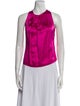 Max Mara Silk Halterneck Top