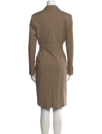 Max Mara Virgin Wool Mini Dress