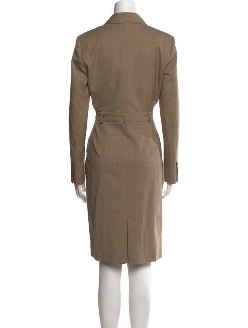 Max Mara Virgin Wool Mini Dress