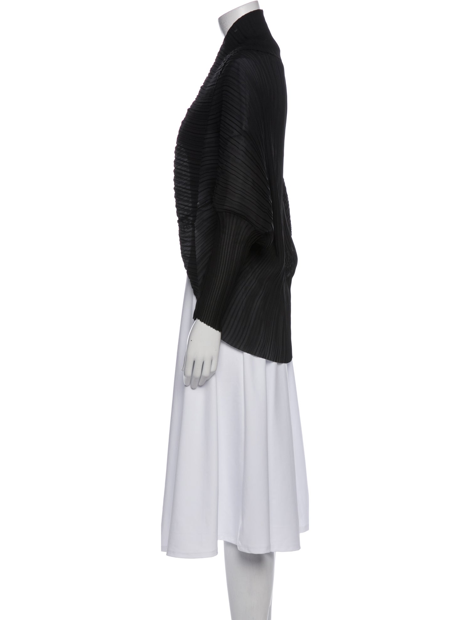 Max Mara Pleated Accents Robe