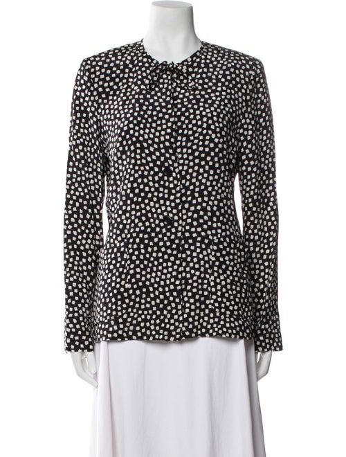 Max Mara Silk Printed Jacket