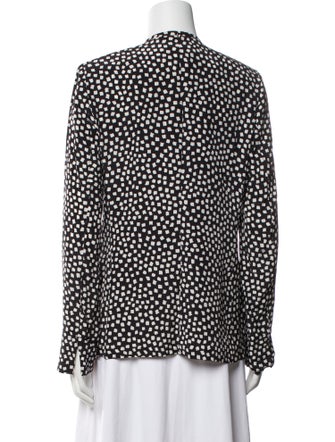 Max Mara Silk Printed Jacket