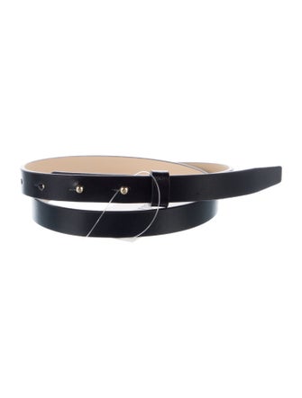 Max Mara Skinny Leather Belt