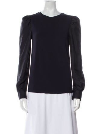 Max Mara Crew Neck Long Sleeve Sweatshirt