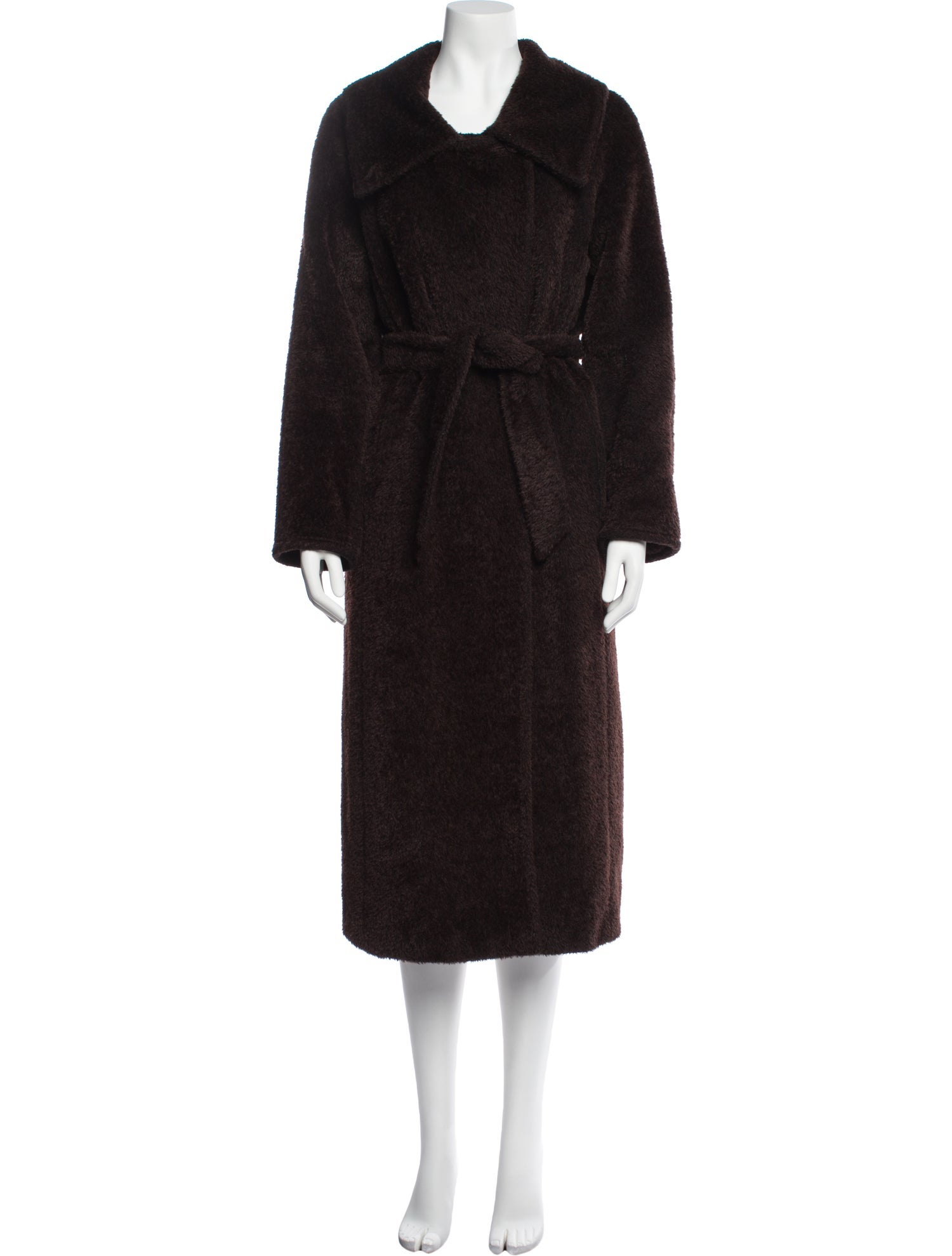 Max Mara Alpaca Faux Fur Coat