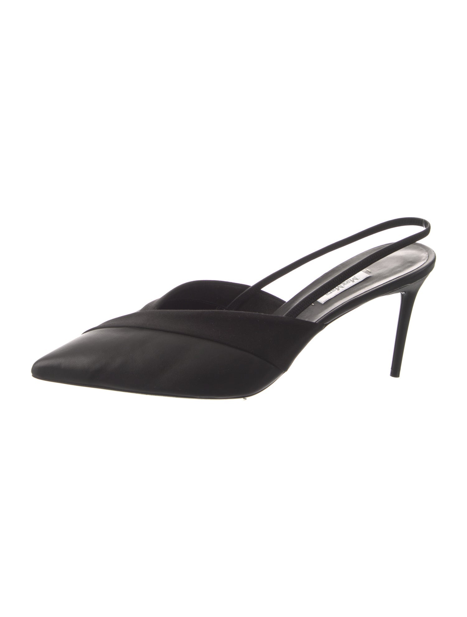 Max Mara Leather Slingback Pumps
