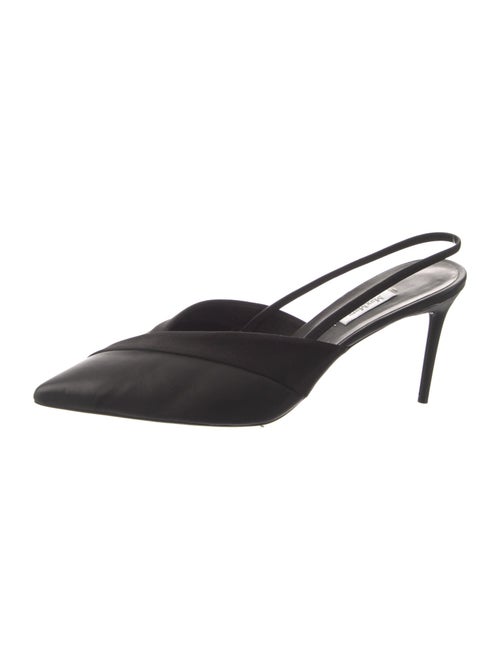 Max Mara Leather Slingback Pumps
