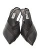 Max Mara Leather Slingback Pumps