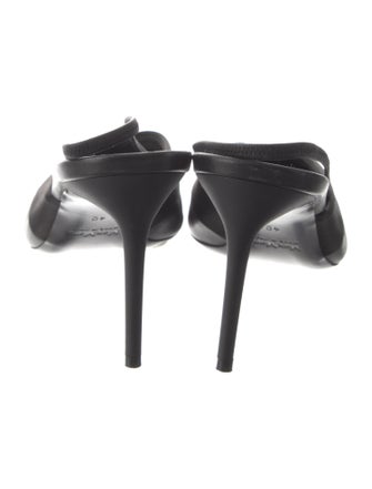 Max Mara Leather Slingback Pumps