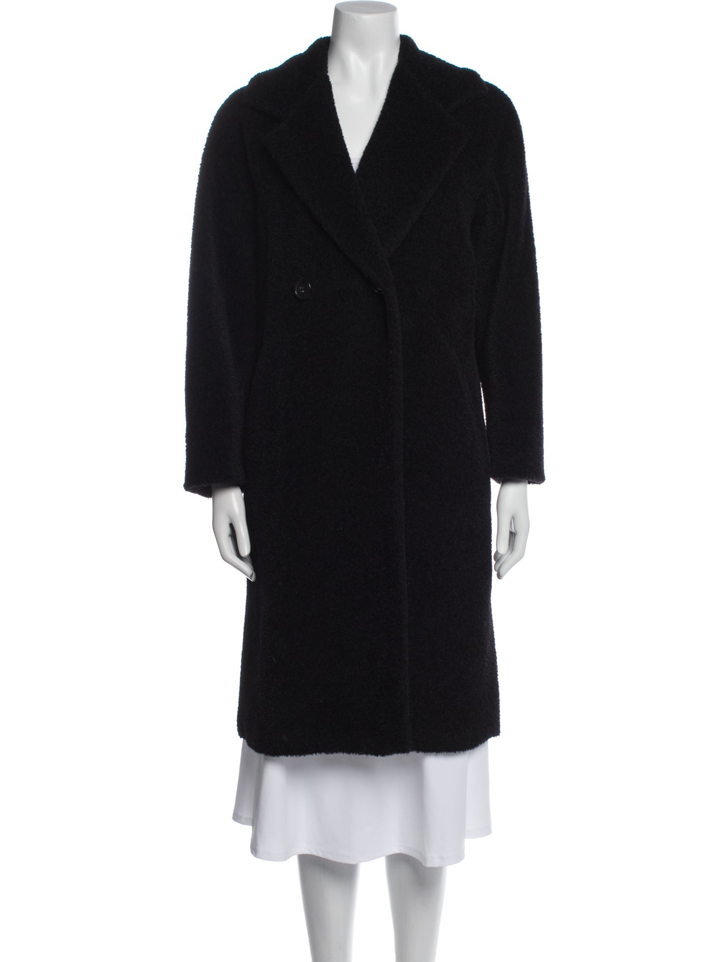 Max Mara Alpaca Faux Fur Coat