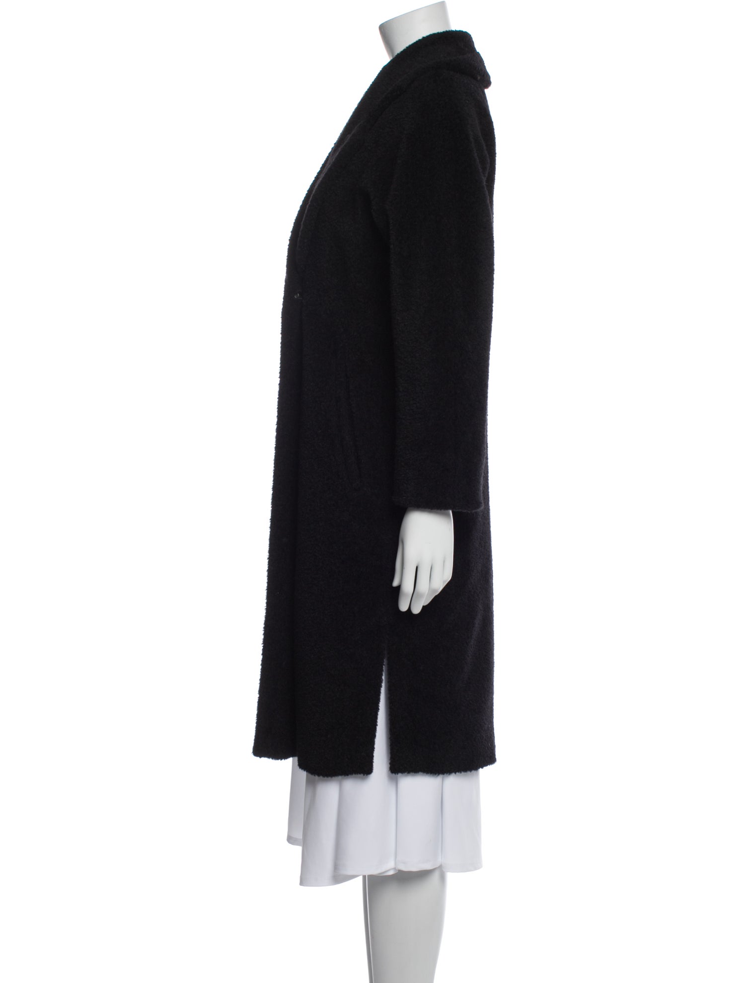 Max Mara Alpaca Faux Fur Coat