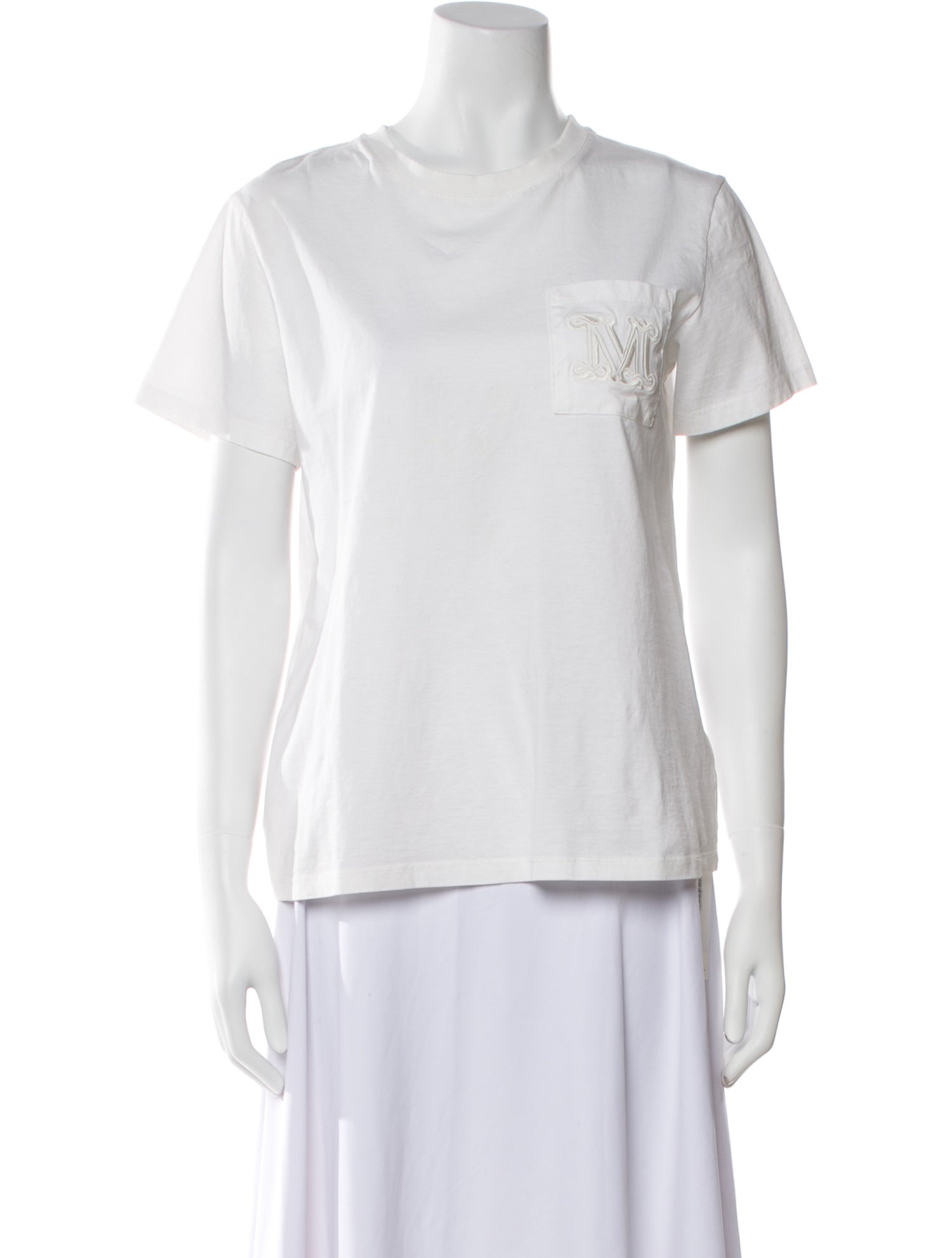 Max Mara Crew Neck Short Sleeve T-Shirt