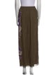 Max Mara Graphic Print Long Skirt