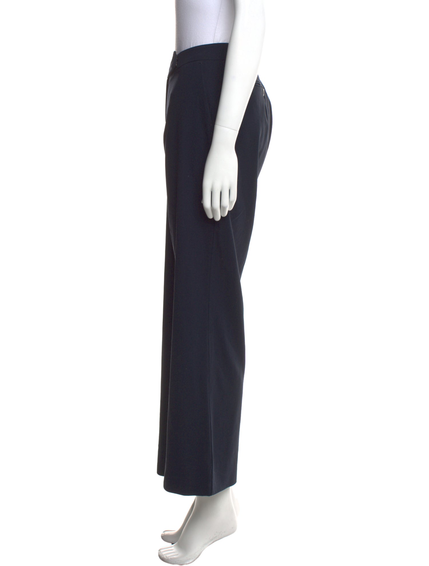 Max Mara Virgin Wool Wide Leg Pants