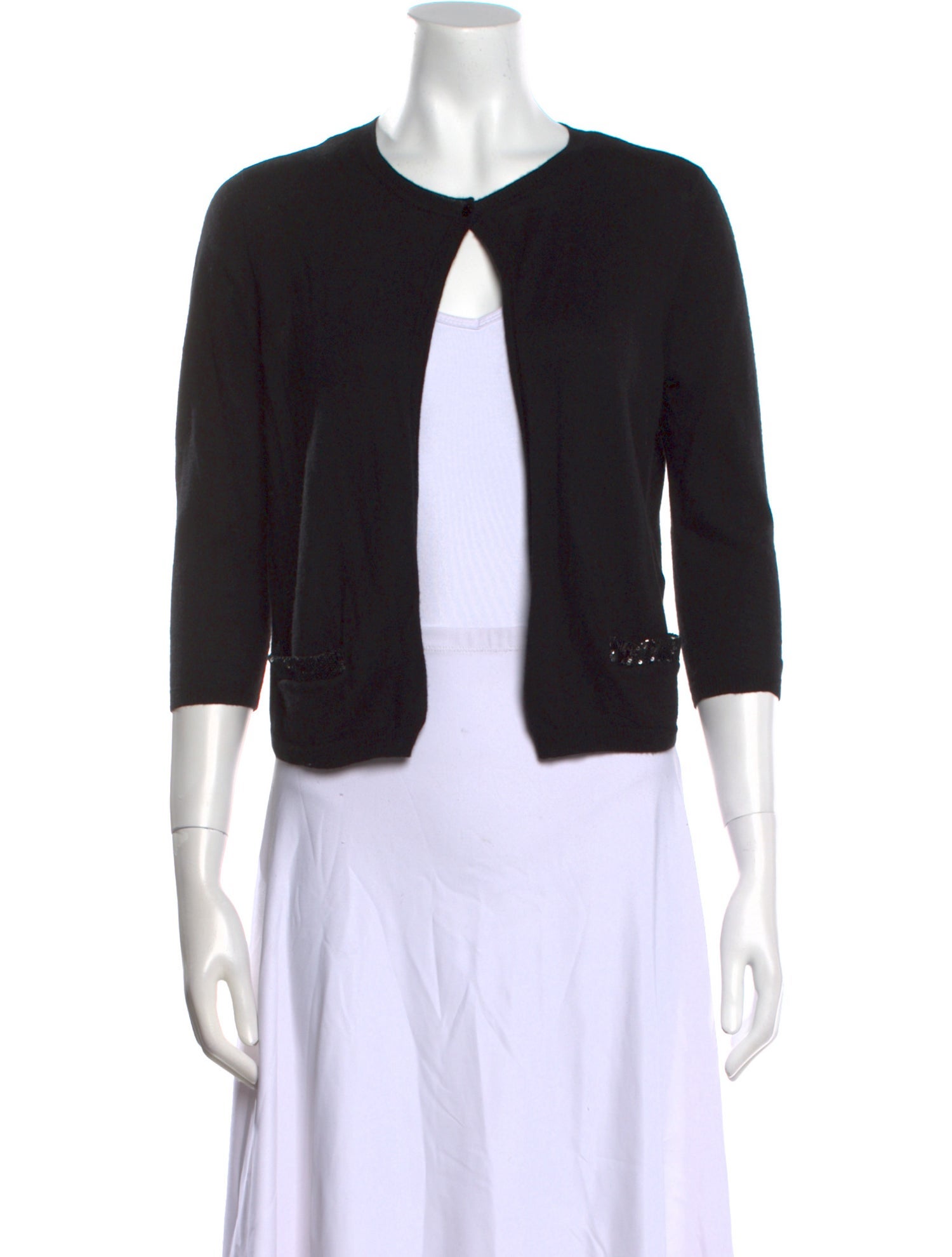 Max Mara Silk Crew Neck Sweater