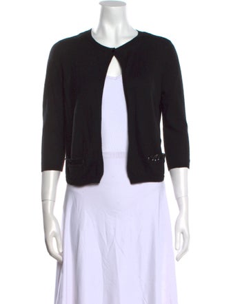 Max Mara Silk Crew Neck Sweater