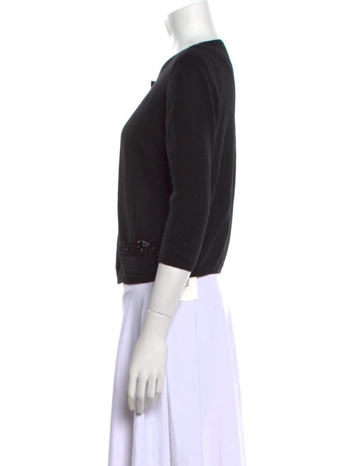 Max Mara Silk Crew Neck Sweater