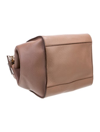 Max Mara Leather Top Handle Bag