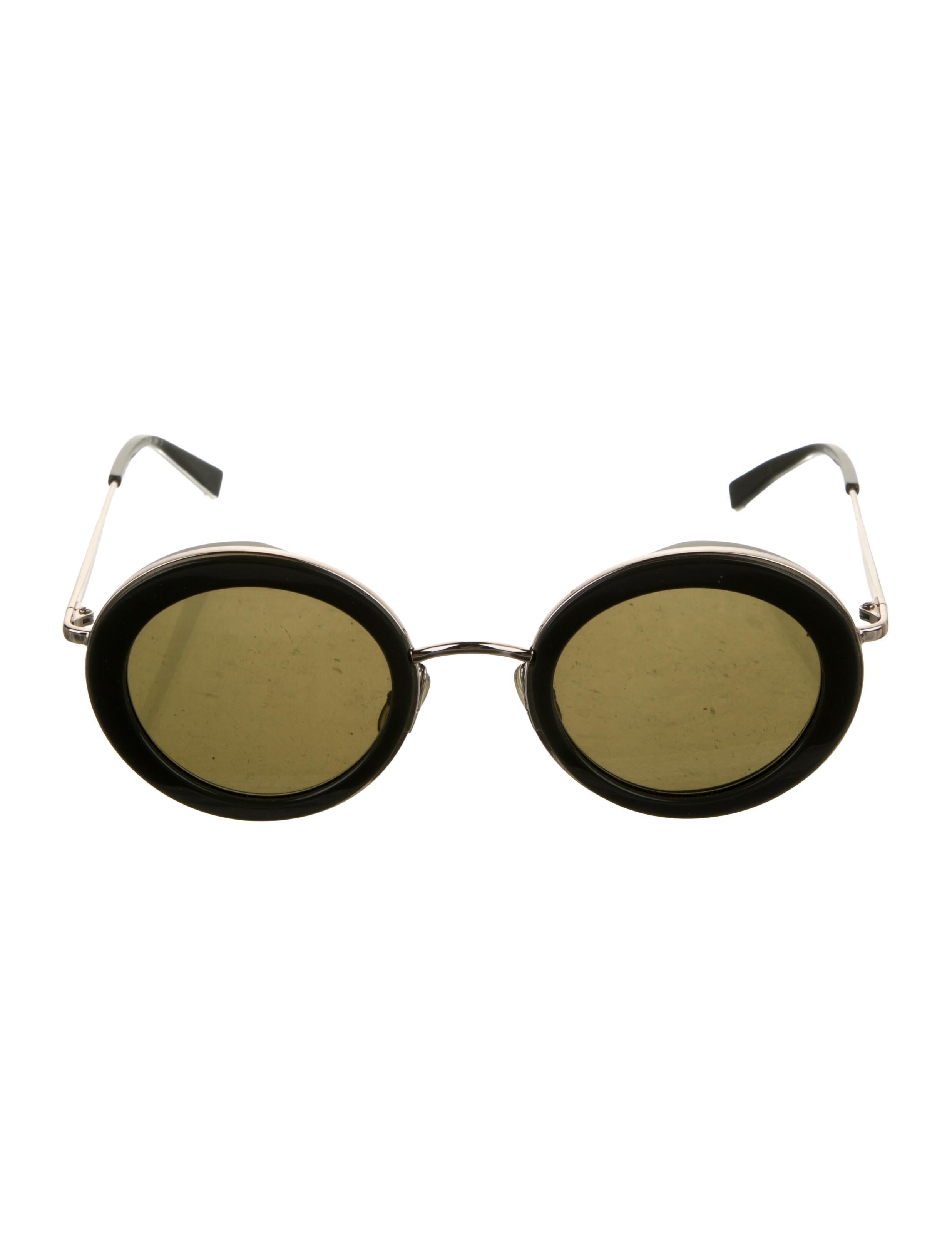 Max Mara Round Tinted Sunglasses