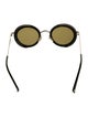 Max Mara Round Tinted Sunglasses