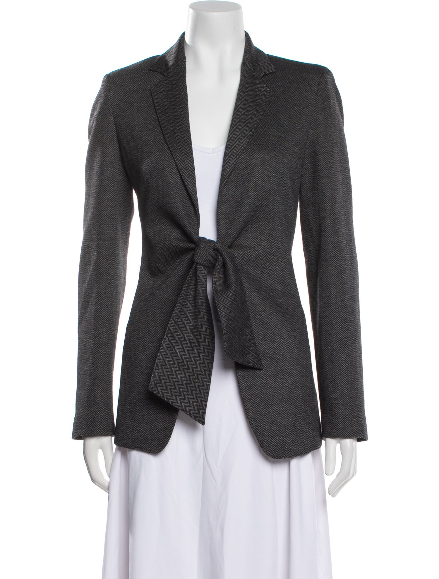 Max Mara Wool Tweed Pattern Blazer w/ Tags