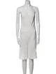 Max Mara Scoop Neck Knee-Length Dress