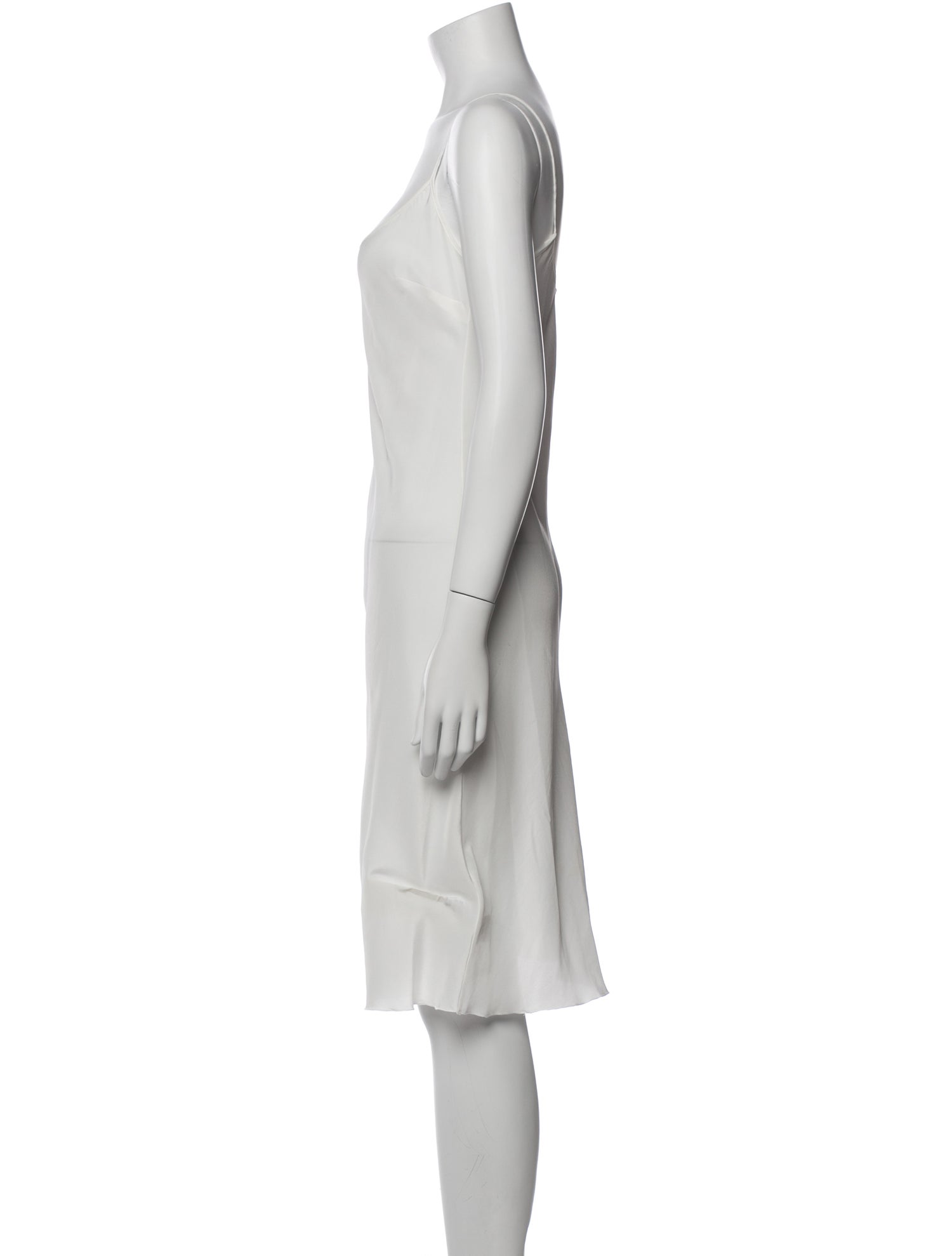 Max Mara Scoop Neck Knee-Length Dress