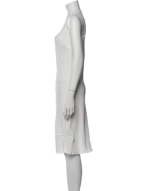 Max Mara Scoop Neck Knee-Length Dress