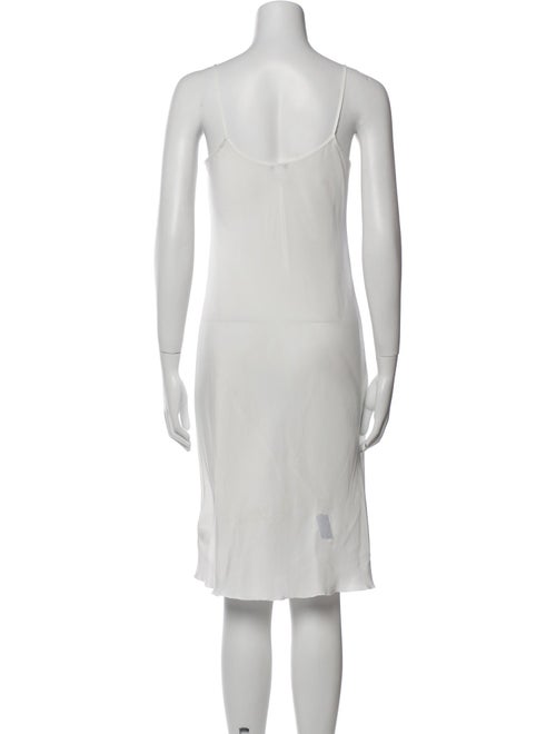 Max Mara Scoop Neck Knee-Length Dress
