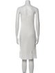 Max Mara Scoop Neck Knee-Length Dress