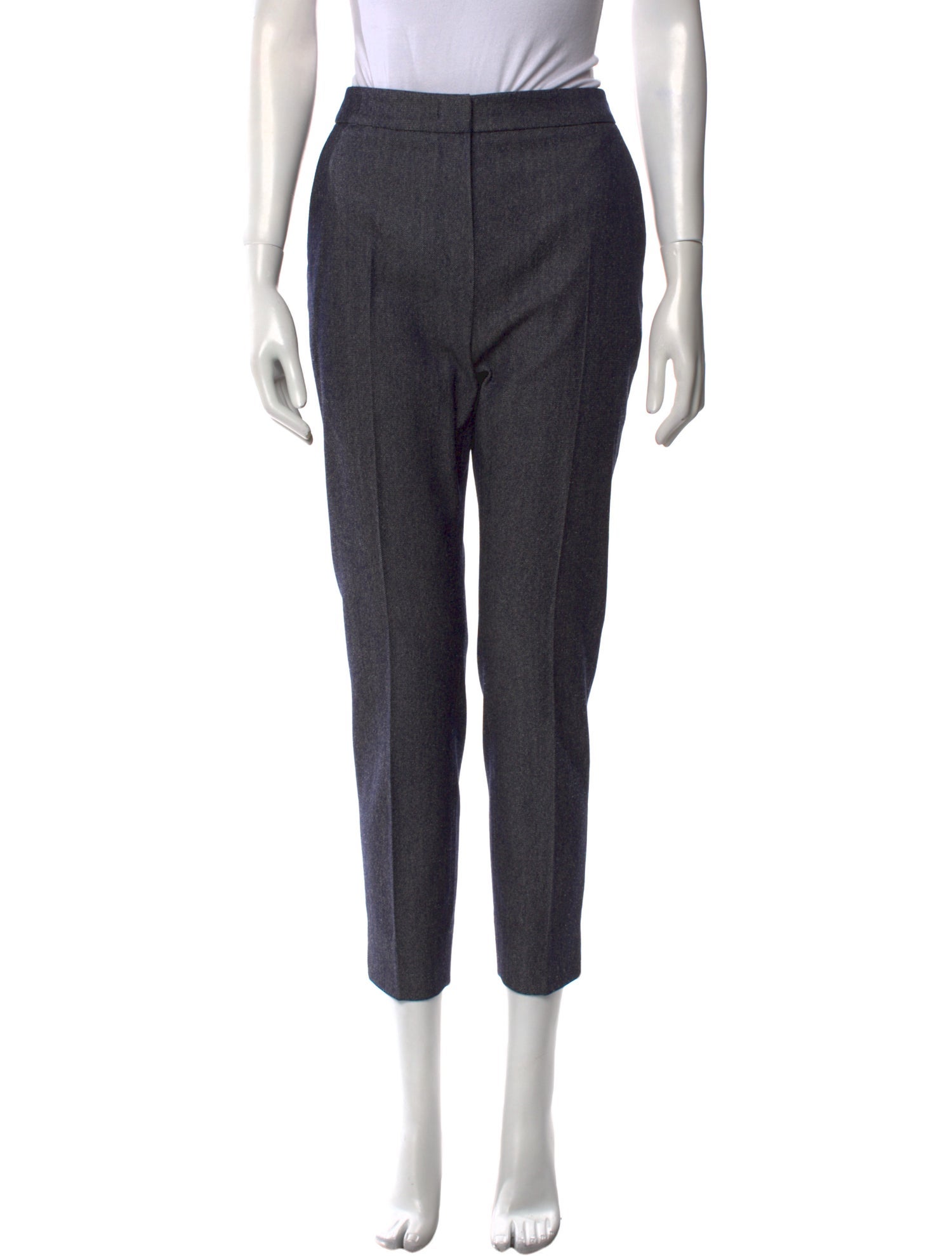 Max Mara Virgin Wool Skinny Leg Pants